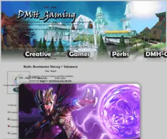 DMH-Gaming.com(DMH Gaming) Screenshot