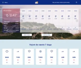 Dmi-Vejret.dk(Hjemmeside hosting) Screenshot