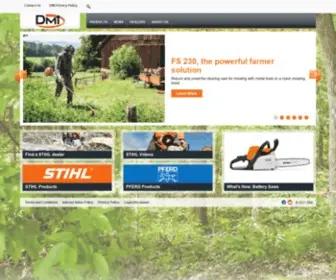 Dmi.com.ph(Exclusive STIHL Distributor in the Philippines) Screenshot