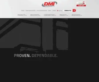 Dmimetals.com(Commercial Building Envelope Systems Manufacturer) Screenshot