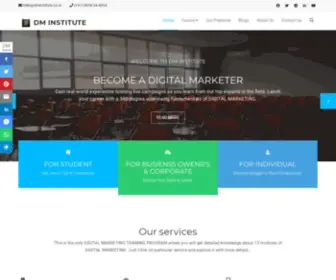 Dminstitute.co.in(DIGITAL MARKETING INSTITUTE) Screenshot