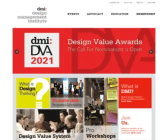 Dmi.org(The Design Management Institute) Screenshot