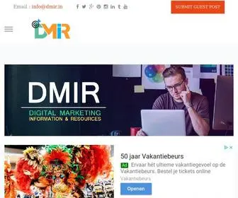 Dmir.in(Digital Marketing Information And Resources) Screenshot