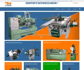Dmitaliasrl.com(Production and sale of woodworking and metalworking machines) Screenshot