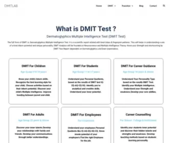 Dmitlab.com(DMIT Test Online) Screenshot