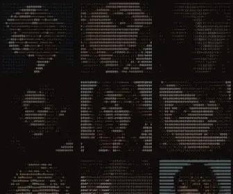 Dmitricherniak.com(Taylor Swift ASCII Art by Dmitri Cherniak) Screenshot