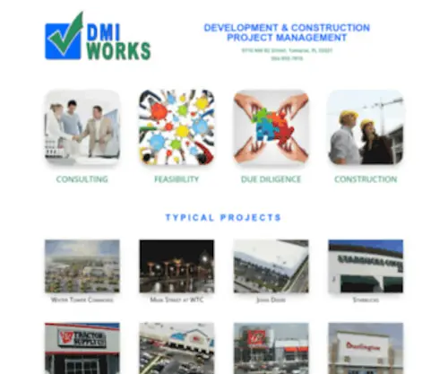 Dmiworks.com(Development and Construction Project Management) Screenshot