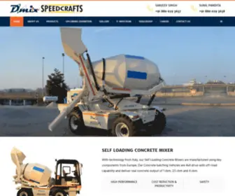 Dmixspeedcrafts.com(Cement mixer) Screenshot