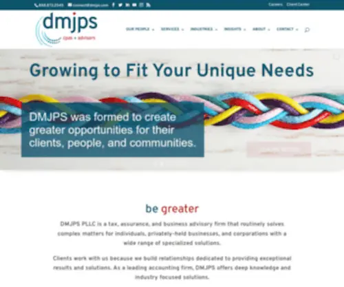 DMJ.com(Certified Public Accountants) Screenshot