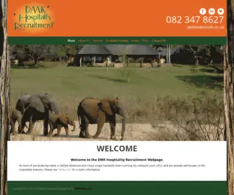 DMkhospitality.co.za(DMKhospitality) Screenshot