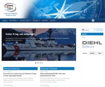 DMKN.de(DMKN Deutsches Maritimes Kompetenz Netz) Screenshot