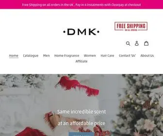 DMkperfume.co.uk(DMK Perfume) Screenshot