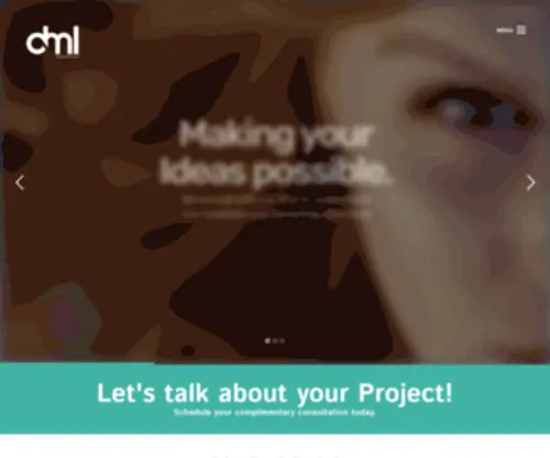 DML.agency(Marketing Strategy & Web Development) Screenshot