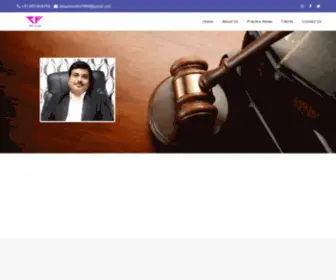 Dmlegal.co.in(Debasis Mitra) Screenshot