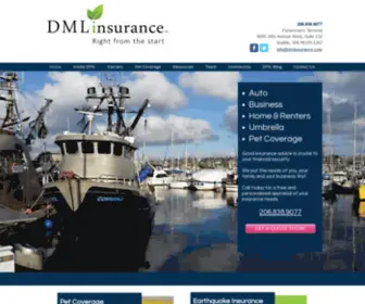 Dmlinsurance.com(DML Insurance) Screenshot