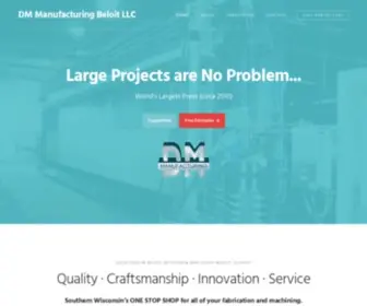 DMMFG.com(DM Manufacturing) Screenshot