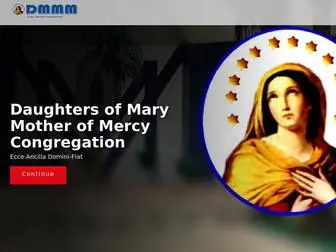 DMMMG.org(Daughters Of Mary Mother of Mercy) Screenshot