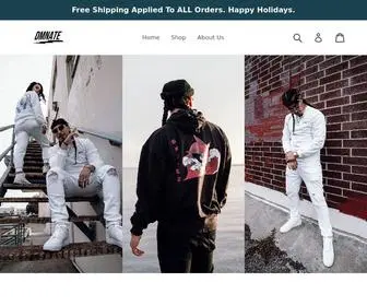 Dmnate.co(Shop the Official) Screenshot