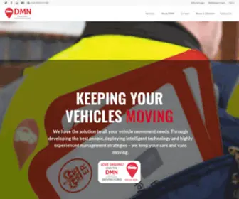 DMnlogistics.co.uk(The Vehicle Movement People) Screenshot