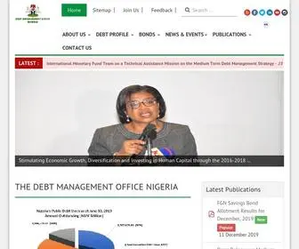 Dmo.gov.ng(The Debt Management Office (DMO)) Screenshot