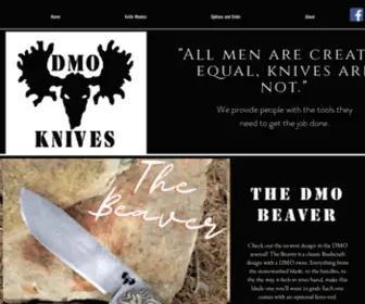 Dmoknives.com(DMO Knives) Screenshot