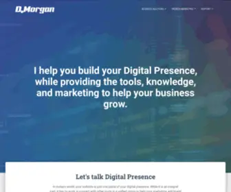 Dmorgan.pro(We help small businesses build their digital presence with a website) Screenshot