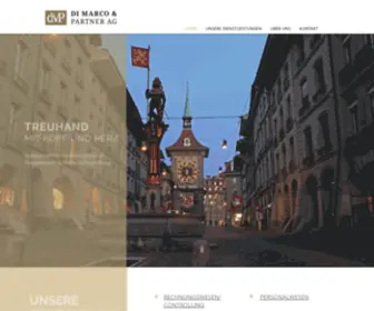 DMP-Treuhand.com(Dimarco-und-partner) Screenshot