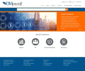 Dmpayroll.com(Dm payroll solutions) Screenshot