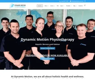 DMPHysio.com.au(Dynamic Motion Physiotherapy) Screenshot