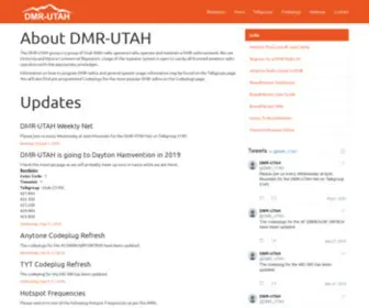 DMR-Utah.net(DMR Utah) Screenshot