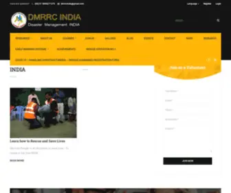 DMRrcindia.in(Disaster Management INDIA) Screenshot