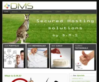 DMS-Mauritius.com(Web design) Screenshot