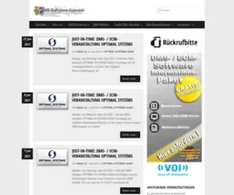 DMS-Software-Auswahl.de(Aktuelle Informationen zu DMS) Screenshot