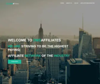 Dmsaffiliates.com(DMSAffiliates affiliate marketing leading network) Screenshot