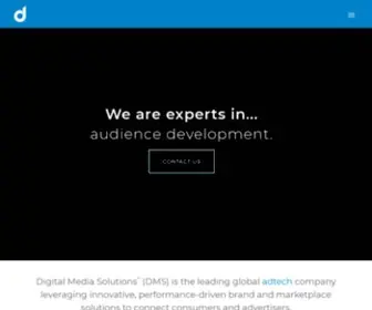 DMSgroup.com(Digital Media Solutions) Screenshot