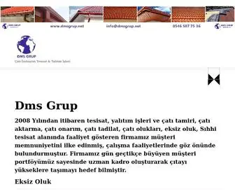 DMSgrup.net(Dms Grup Tesisat & Yalıtım İşleri Çatı İzolasyon Tesisat & Yalıtım İşleri) Screenshot