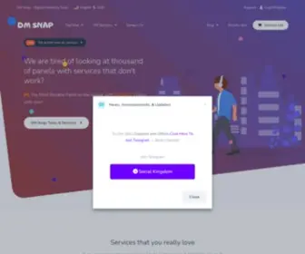 DMsnap.com(Digital Marketing App) Screenshot