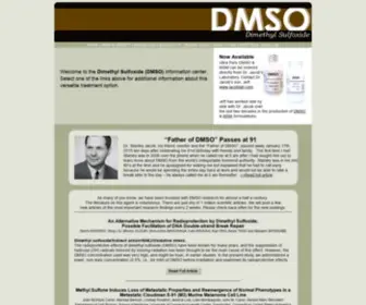 Dmso.org(Dimethyl Sulfoxide (DMSO)) Screenshot