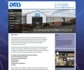 DMSplastics.co.uk(DMS Plastics Limited) Screenshot