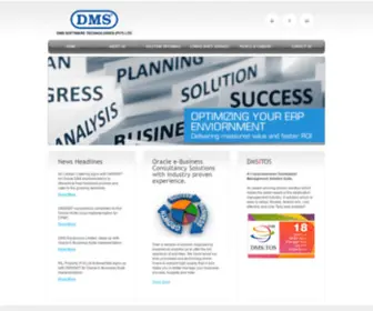 DMSSWT.com(DMS Software Technologies Pvt Ltd) Screenshot