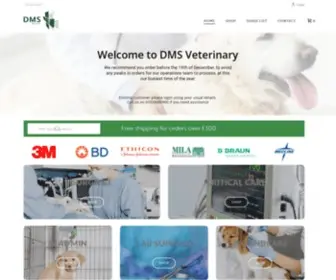 DMsveterinary.com(Direct Medical Supplies) Screenshot