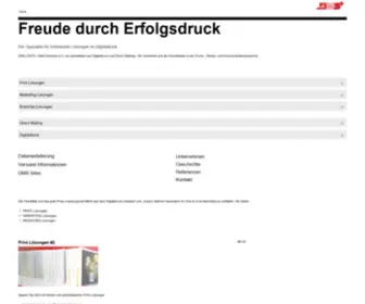 DMsWorld.at(Digitaldruck und Marketing Automatisierung) Screenshot