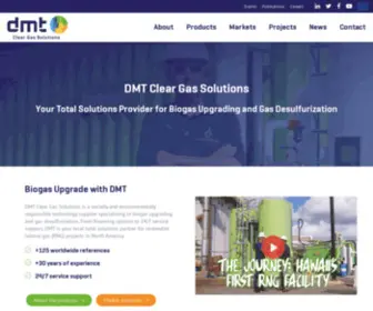 DMT-CGS.com(DMT Clear Gas Solutions) Screenshot