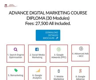 Dmti.co.in(Digital Marketing Courses in Mumbai DMTI SOFTPRO) Screenshot