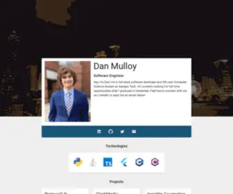 Dmulloy2.net(Dan Mulloy) Screenshot