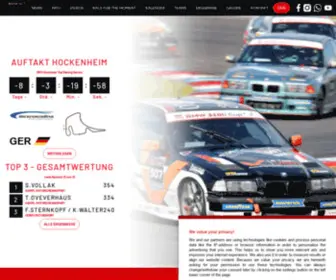 DMV-BMW318Ticup.de(Willkommen bei DMV BMW 318ti Cup) Screenshot