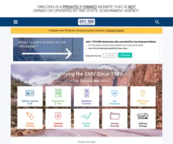 Dmvanswers.com(The DMV Made Simple) Screenshot