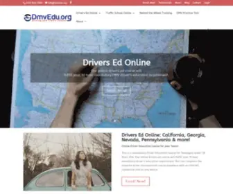 Dmvedu.org(Drivers Ed Courses Online & Traffic School Online) Screenshot
