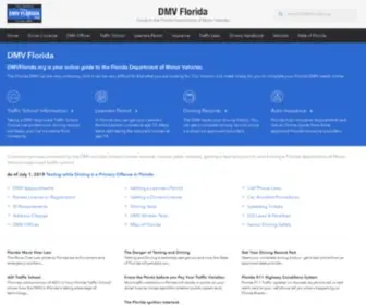 DMVflorida.org(The Easy guide to the Florida DMV) Screenshot