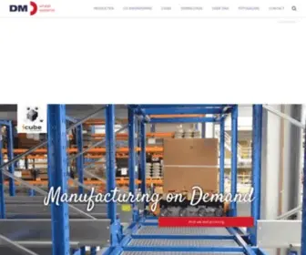 DMwheelsystems.com(Wielen en zwenkwielen fabrikant) Screenshot